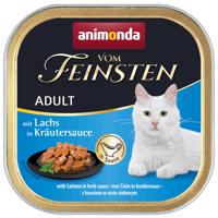 Animonda vom Feinsten Adult NoGrain v omáčke 36 x 100 g - losos v bylinkovej omáčke