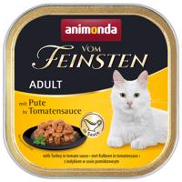 Animonda vom Feinsten Adult NoGrain v omáčke 36 x 100 g - morčacie v paradajkovej omáčke