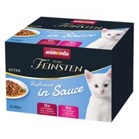 animonda vom Feinsten Adult Raffinesse Kitten Mix v omáčke  - 48 × 85 g