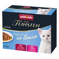 animonda vom Feinsten Adult Raffinesse Kitten Mix v omáčke  - 8 × 85 g