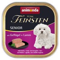 Animonda vom Feinsten Senior 6 x 150 g - hydina & jahňacie