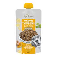 Applaws Taste Toppers Pouch 6 x 200 ml - kurací vývar s kurkumou a petržlenom