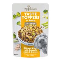 Applaws Taste Toppers Pouch in Broth 12 x 85 g - kuracie s brokolicou, jablkami a quinoou