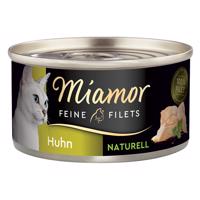 Balenie na skúšku Miamor Feine Filets Naturelle 12 x 80 g - kuracie