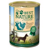 Best Nature Dog Adult 6 × 400 g - zverina, kuracie a cestoviny