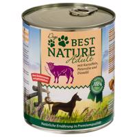 Best Nature Dog Adult 6 × 800 g - jahňacie, zemiaky a petržlen