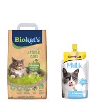 Biokat's Natural Care 8 l + mlieko 200 ml - Biokat's Natural Care 8 l + mlieko 200 ml