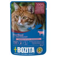 Bozita Sterilised kúsky v želé 12 x 85 g - hovädzie