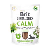 Brit Dental Stick Calm s konope a srdcovníkom - výhodné balenie: 3 x 251 g (21 kusov)