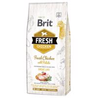 Brit Fresh Adult Great Life kuracie so zemiakmi - 12 kg