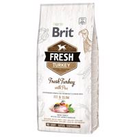 Brit Fresh Light Fit & Slim morčacie s hráškom - výhodné balenie: 2 x 12 kg