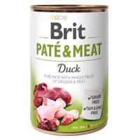 Brit Paté & Meat 6 x 400 g - kačacie