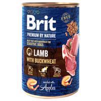 Brit Premium by Nature 6 x 400 g - jahňacie s pohánkou