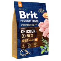 Brit Premium by Nature Adult Medium Breed kuracie - 3 kg