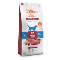 Calibra Life Adult Medium Breed s čerstvým hovädzím - výhodné balenie: 2 x 12 kg