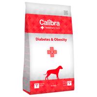 Calibra Veterinary Diet Dog Diabetes & Obesity s hydinovým - výhodné balenie: 2 x 12 kg