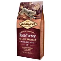 Carnilove Large Breed Cat kačacie a morčacie - výhodné balenie: 2 x 6 kg