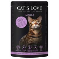 Cat's Love 12 x 85 g - losos a kuracie