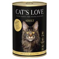 Cat's Love 6 x 400 g - kuracie