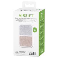 Catit Airsift Dual Action podložka na redukciu zápachu - 6 kusov