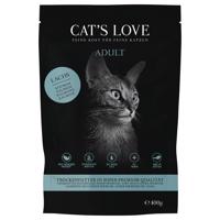 Cat´s Love Adult losos - výhodné balenie: 2 x 400 g