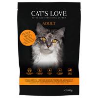 Cat´s Love Adult morčacie & zverina - výhodné balenie: 2 x 400 g