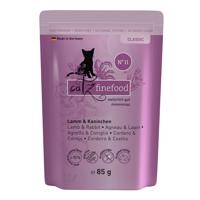 catz finefood kapsičky výhodné balenie 16 x 85 g - Jahňacie & králik