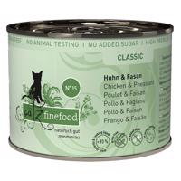 catz finefood konzervy 6 x 200 g - Kura & bažant