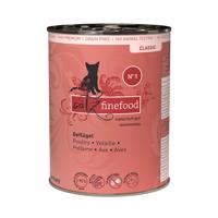 Catz Finefood konzervy 6 x 400 g - Hydinové