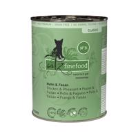 Catz Finefood konzervy 6 x 400 g - Kura & bažant