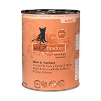 Catz Finefood konzervy 6 x 400 g - Kura & tuniak