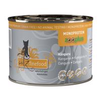 catz finefood Monoprotein 6 x 200 g - klokanie