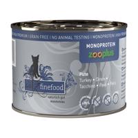 catz finefood Monoprotein 6 x 200 g - morčacie