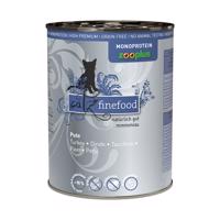 catz finefood Monoprotein 6 x 400 g - morčacie