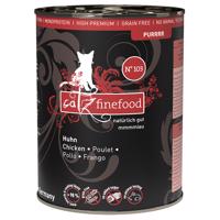 catz finefood Purrrr 6 x 400/375 g - No. 103 Kuracie (6 x 400 g)