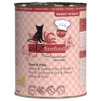 catz finefood Ragout 6 x 380 g - No.603 husacie a morčacie