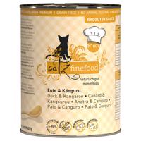 catz finefood Ragout 6 x 380 g - No.607 kačacie a klokanie