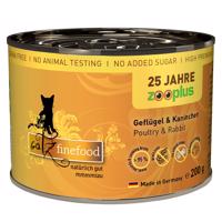 catz finefood špeciálna edícia hydinové a králičie - 24 x 200 g