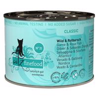 catz finefood výhodné balenie 24 x 200 g - Zverina & ostriež