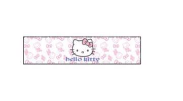 Čelenka s mačičkou Hello Kitty - 5 vzorov Farba: bielá