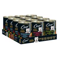 Cesar Natural Goodness - multibalenie 3 druhy (12 x 400 g)