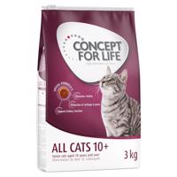 Concept for Life All Cats 10+ – vylepšená receptúra! - 3 kg