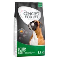 Concept for Life granule, 1 kg / 1,5 kg - 15 % zľava - 1,5 kg Boxer