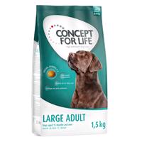 Concept for Life granule, 1 kg / 1,5 kg - 15 % zľava - 1,5 kg Large Adult