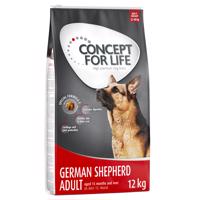 Concept for Life granule, 2 balenia - 10% zľava - Adult Nemecký ovčiak  (2 x 12 kg)