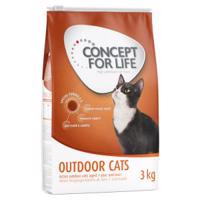 Concept for Life granule, 2 x 10 kg / 3 x 3 kg - 30% zľava - Outdoor Cats - vylepšená receptúra 3 x 3kg