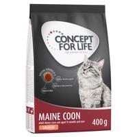 Concept for Life granuly,  400g - 35 % zľava - Adult Salmon – receptúra bez obilnín!