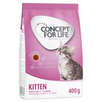 Concept for Life granuly,  400g - 35 % zľava - Kitten - vylepšená receptúra!