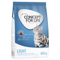 Concept for Life granuly,  400g - 35 % zľava - Light Adult - vylepšená receptúra!