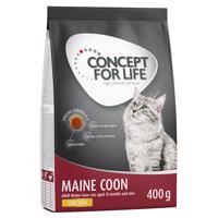 Concept for Life granuly,  400g - 35 % zľava - Maine Coon Adult - Vylepšená receptúra!